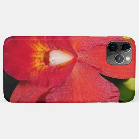 Hellroter Orchid Case-Mate iPhone Hülle (Rückseite (Horizontal))