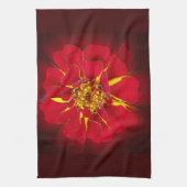 hellrotes Geländer Geschirrtuch (Vertikal)