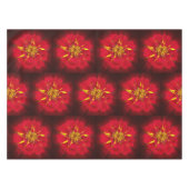 hellrotes Geländer Tischdecke (Vorderseite (Horizontal))