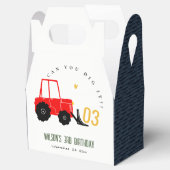 Hellrotes Gelbgrab Kinder jeden Geburtstag Geschenkschachtel (Geöffnet)