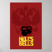Hell's Bells - Kettlebell Poster (Vorne)