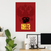 Hell's Bells - Kettlebell Poster (Heimbüro)