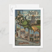 Hell's Canyon, Idaho - Große Briefszenen Postkarte (Vorne/Hinten)