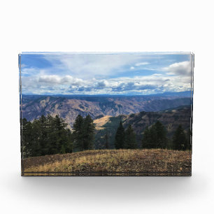 Hells Canyon Landschaftlich Byway, OR Fotoblock