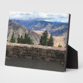 Hells Canyon Landschaftlich Byway, OR Fotoplatte (Seite)