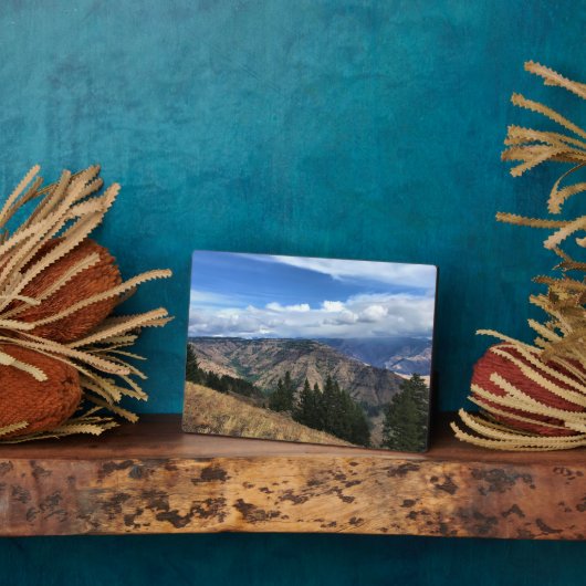 Hells Canyon Landschaftlich Byway, OR Fotoplatte (Seite)