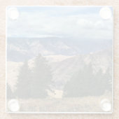 Hells Canyon Landschaftlich Byway, OR Glasuntersetzer (Rückseite)
