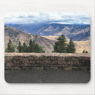 Hells Canyon Landschaftlich Byway, OR Mousepad