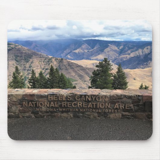 Hells Canyon Landschaftlich Byway, OR Mousepad (Vorne)