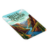 Hells Canyon National Recreation Area USA Magnet (Rechte Seite)