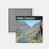 Hells Canyon NRA Magnet (Vorderseite/Rückseite)