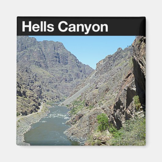 Hells Canyon NRA Magnet (Vorne)