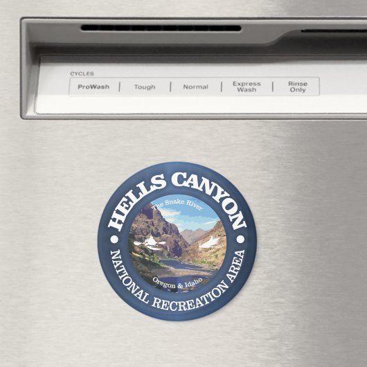 Hells Canyon NRA Magnet (In Situ (Geschirrspüler))