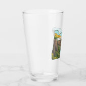 Hells Canyon Oregon Karte Glas (Rechts)