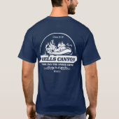 Hells Canyon (Rafting2) T-Shirt (Rückseite)
