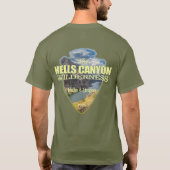 Hells Canyon WA (Pfeilspitzen) T-Shirt (Rückseite)