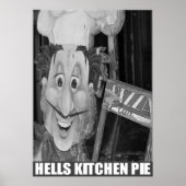 "Hell's Kitchen Pie" von Urban59 Studio Poster (Vorne)