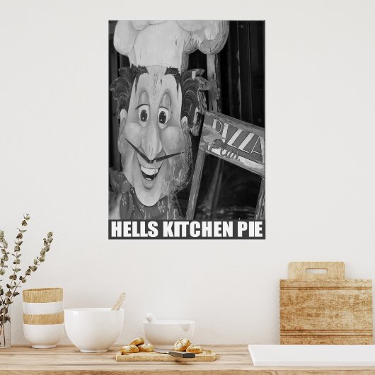 "Hell's Kitchen Pie" von Urban59 Studio Poster (Küche)