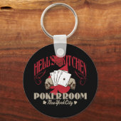 Hells Kitchen Poker Room, New York City Schlüssela Schlüsselanhänger (Vorderseite)