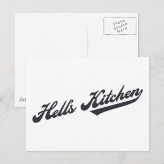 Hell's Kitchen Postkarte (Vorne/Hinten)