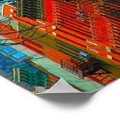 "Hells Kitchen Street" von Urban Gorilla Poster (Ecke)