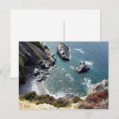 Hell's Mouth - Cornwall UK Postcard Postkarte (Vorne/Hinten)