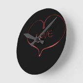 Hellseher Runde Wanduhr (Winkel)