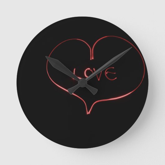 Hellseher Runde Wanduhr (Vorderseite)