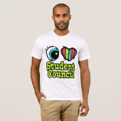 Hellseherherz I Liebe Studentenrat T-Shirt (Vorne ganz)