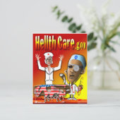 Hellth Care Postkarte (Stehend Vorderseite)