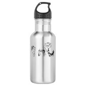 Helluva Boss doodles Pullover Sweatshirt Edelstahlflasche (Vorderseite)