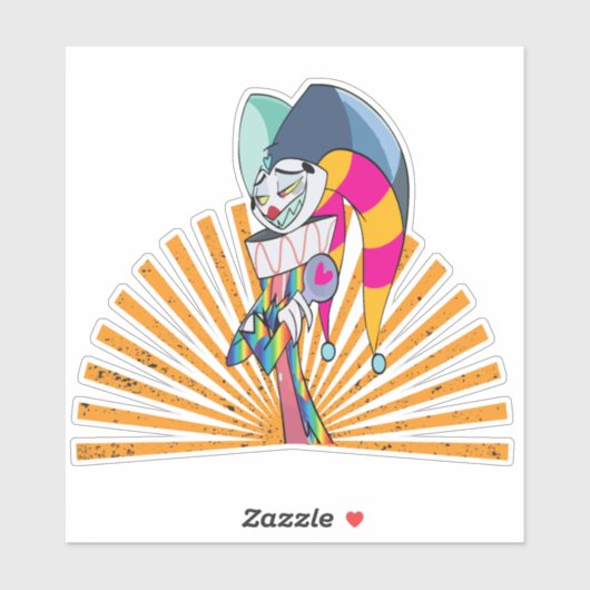 Helluva Boss Fizzarolli Aufkleber (Blatt)