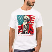 HELLUVA CHRISTMAS SKELETON T-Shirt (Vorderseite)