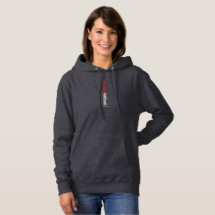 hellvetica – Vertikales Logo Hoodie