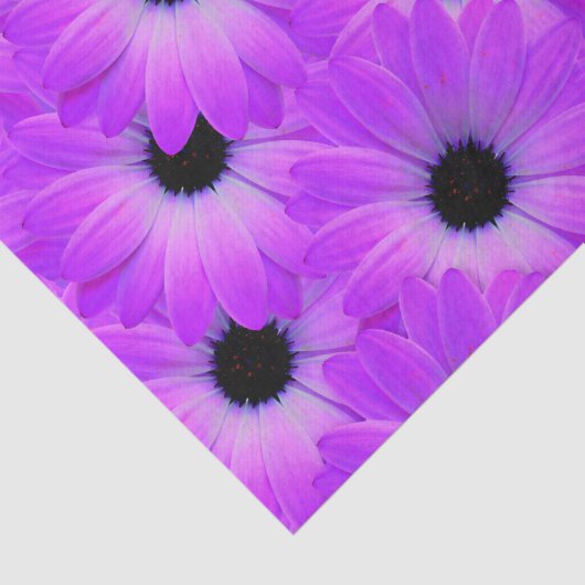 Hellviolette Blumen Seidenpapier (Ausschnitt)