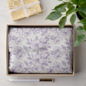 Hellviolette Chinoiserie-Decoupage Seidenpapier (Geschenk)
