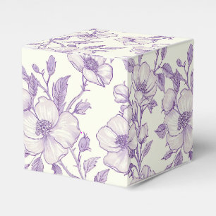 Hellviolette Chinoiserie Geschenkschachtel