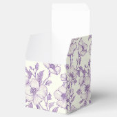 Hellviolette Chinoiserie  Geschenkschachtel (Geöffnet)