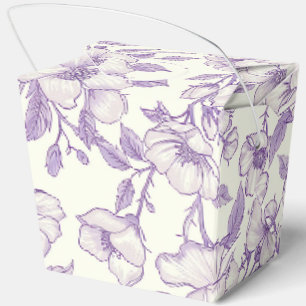 Hellviolette Chinoiserie Geschenkschachtel