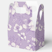 Hellviolette Chinoiserie Geschenkschachtel (Offen)