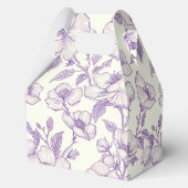 Hellviolette Chinoiserie Geschenkschachtel (Vorderseite)