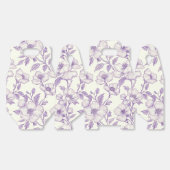Hellviolette Chinoiserie Geschenkschachtel (Ungeklappt)