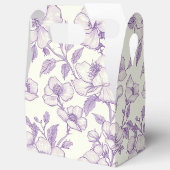 Hellviolette Chinoiserie Geschenkschachtel (Offen)