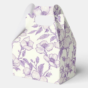 Hellviolette Chinoiserie Geschenkschachtel