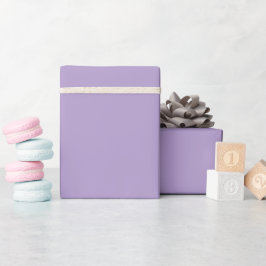 Hellviolette feste Geschenkpapierrolle Geschenkpapier