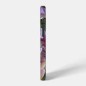 Hellviolette Hortensie iPhone Hülle (Linke Seite)