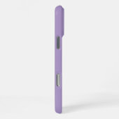 Hellviolette Monogramm Namen Coole Geschenke Party iPhone Hülle (Rechte Seite)