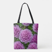 Hellviolette Nelken-Tasche Tasche (Rückseite)