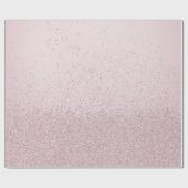 Hellvioletter Kunstglitter Geschenkpapier (Flach)
