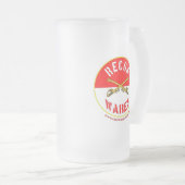 Helm der Awe-Glas-Tasse Mattglas Bierglas (VorderseiteRechts)